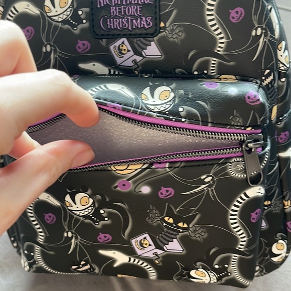 Nightmare Before Christmas Loungefly Mini-Backpack - Picture 7 of 9